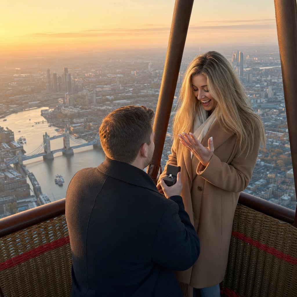 An atypical proposal in London