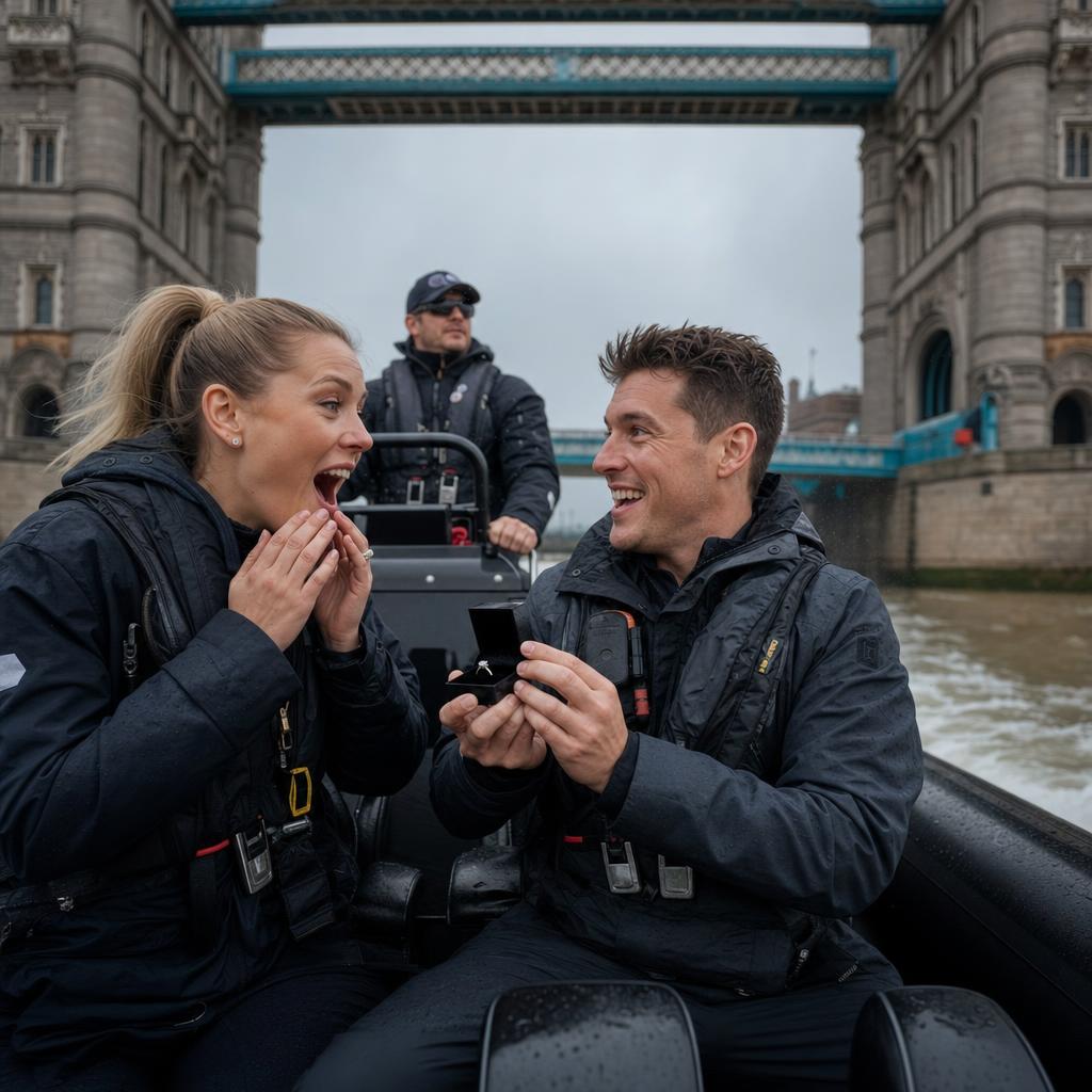Adventurous - marriage proposal in London