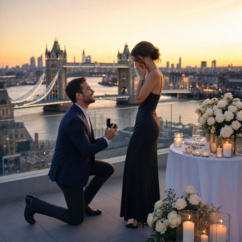 Private - marriage proposal in London